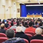 L'assemblea dei presenti alla serata